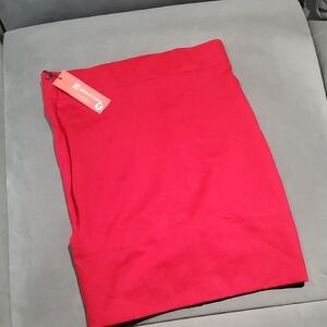 Women's Red Skirt